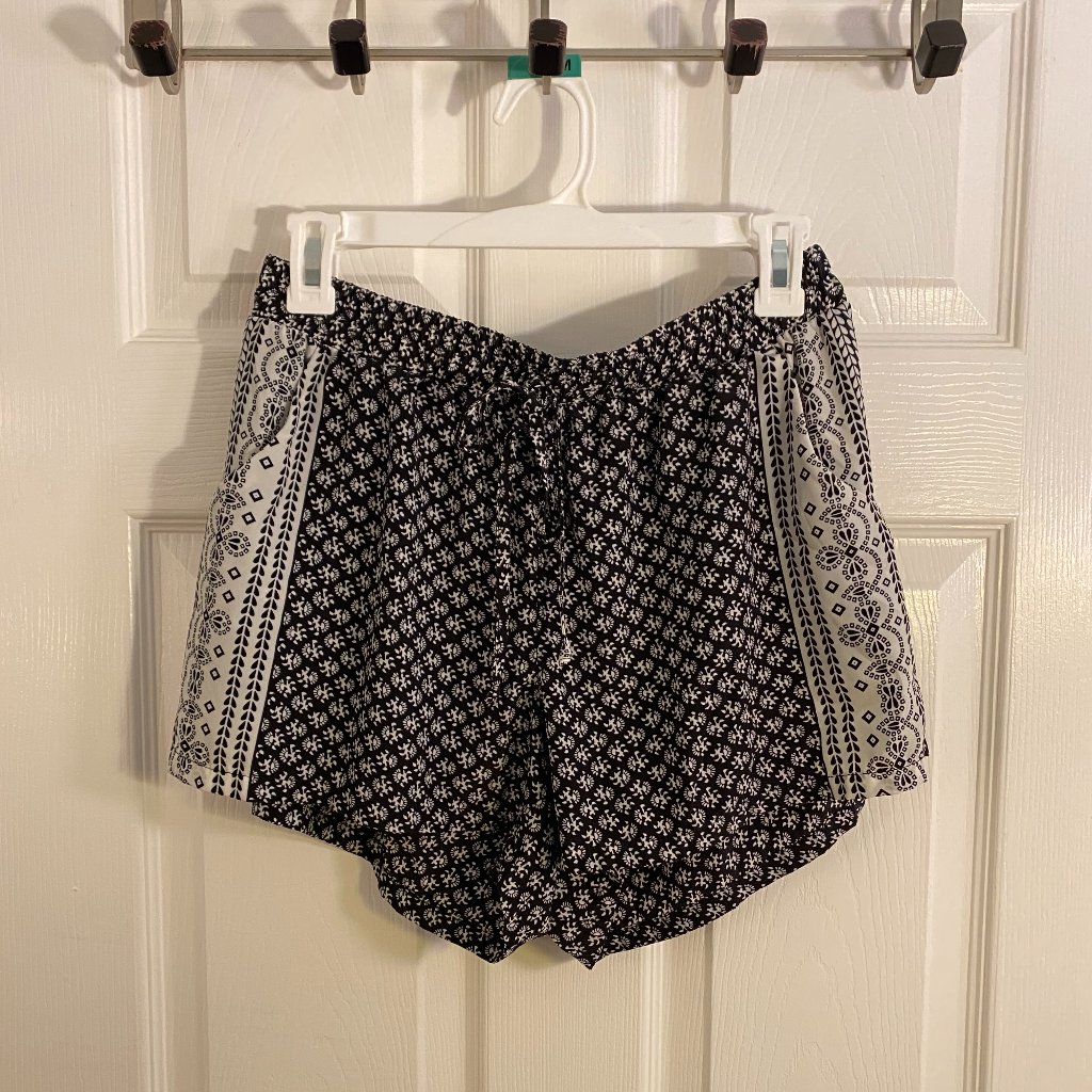 Patterned Beach Shorts